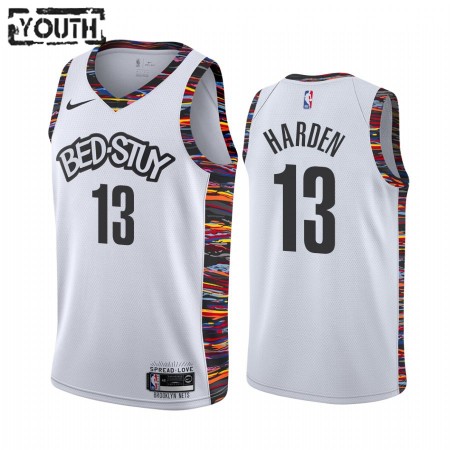 Maillot Basket Brooklyn Nets James Harden 13 Nike 2019-2020 City Edition Swingman - Enfant